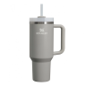 Термокружка Stanley Quencher H2.0 1,18 л (10-11913-075), пепельно-серая, со трубочкой